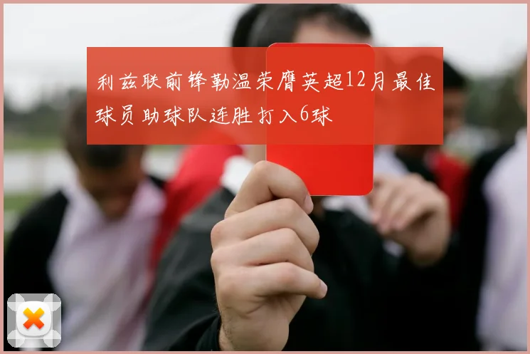 利兹联前锋勒温荣膺英超12月最佳球员助球队连胜打入6球